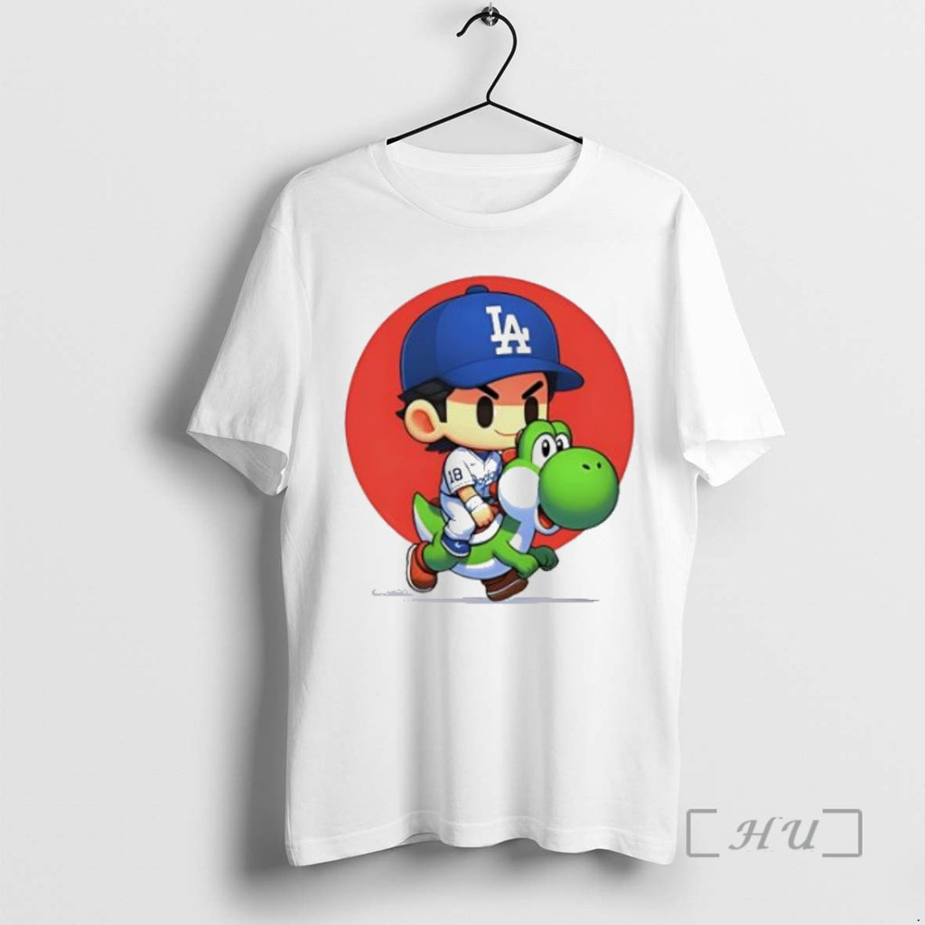 Officials Doyers Dave Yoshi La Dodgers Cartoon Shirt Hoodie Sweatshirt | PurePodTees.com