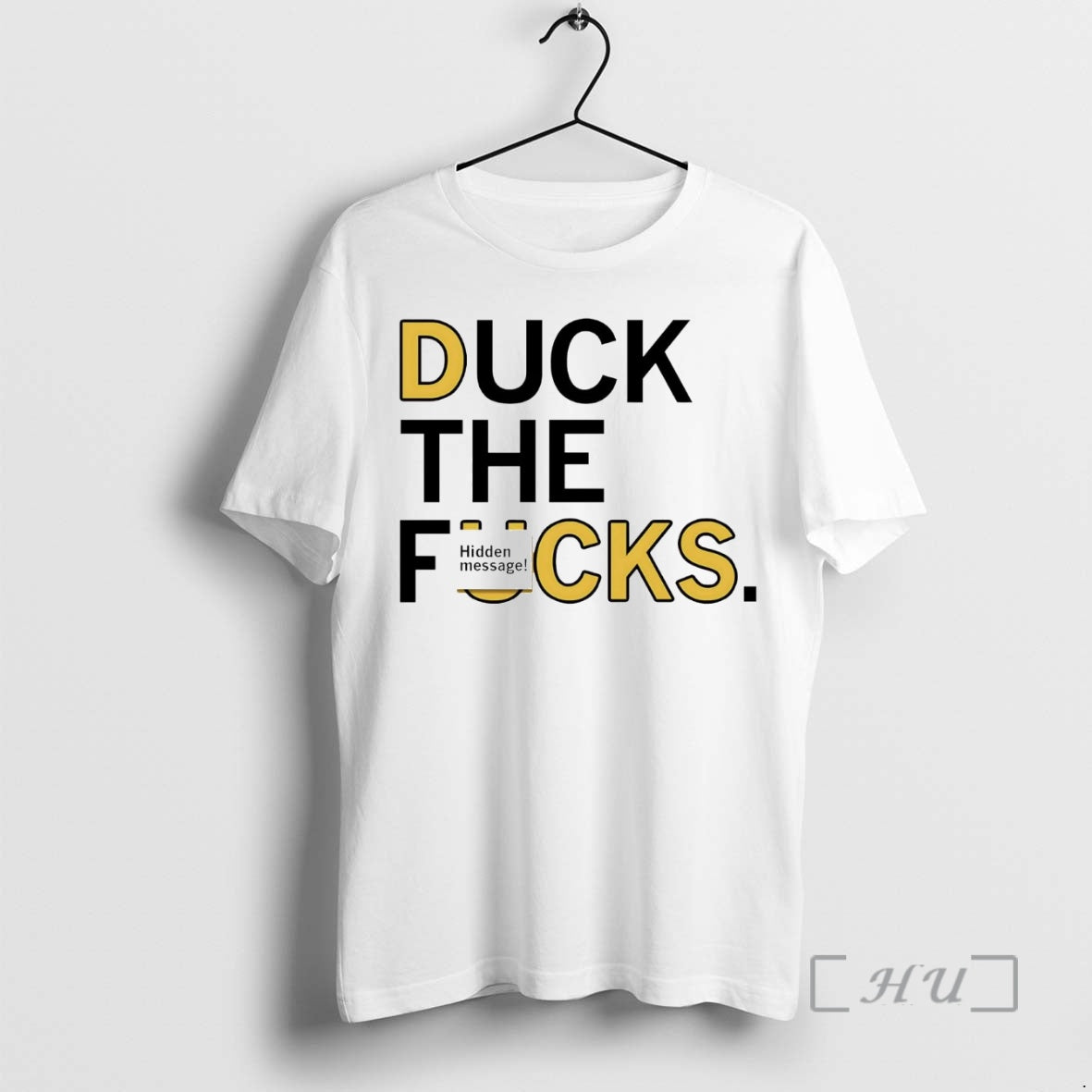 Officials Duck The Fucks Hidden Message Shirt Hoodie Sweatshirt | PurePodTees.com