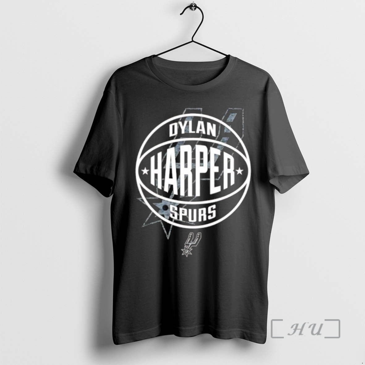 Officials Dylan Harper San Antonio Spurs Basketball Logo Shirt Hoodie Sweatshirt | PurePodTees.com