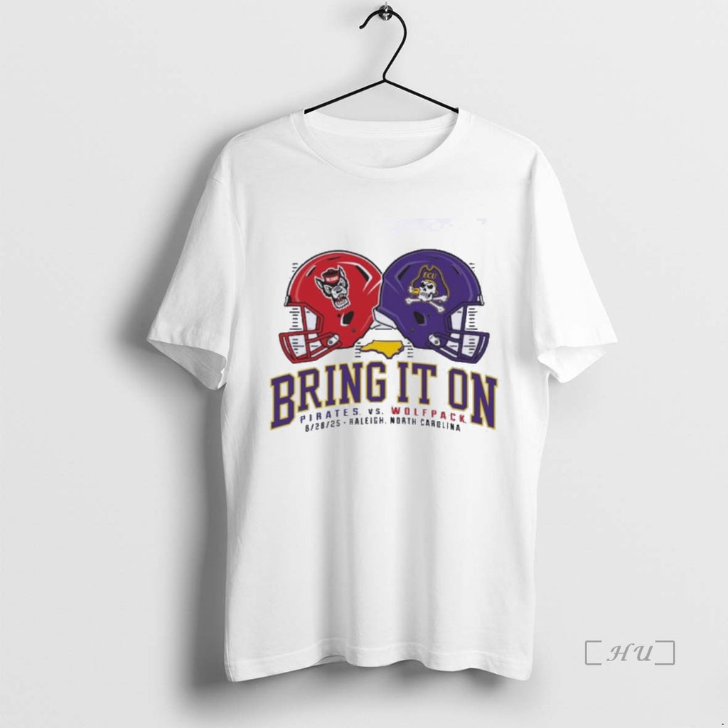 Officials Ecu Vs Nc State Bring It On 2025 Shirt Hoodie Sweatshirt | PurePodTees.com