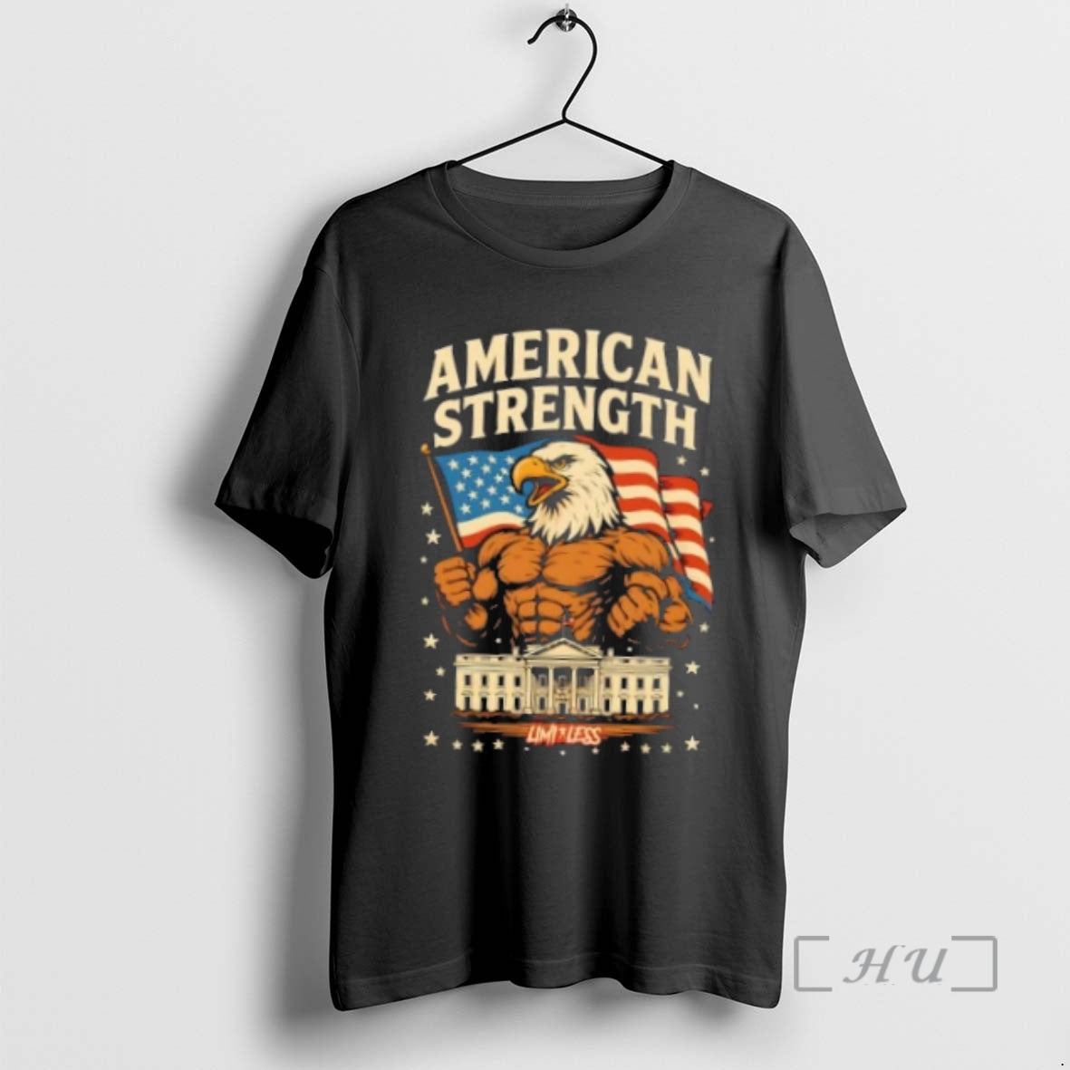 Officials Eagle American Strength Gym Shirt Hoodie Sweatshirt | PurePodTees.com