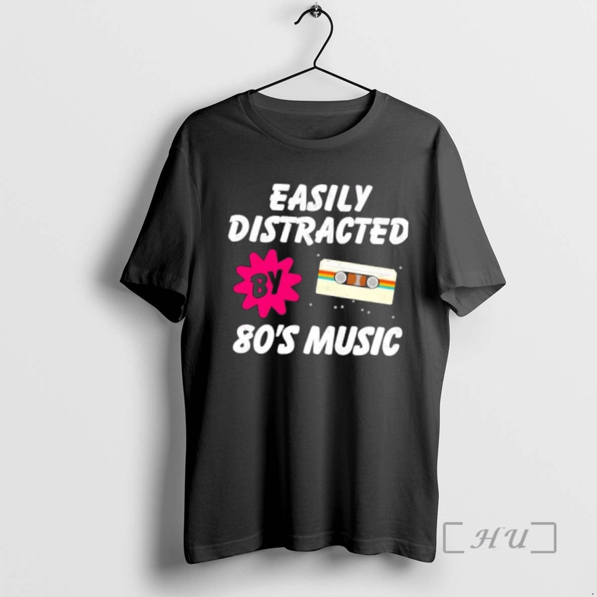Officials Easily Distracted By 80smusic Retro Shirt Hoodie Sweatshirt | PurePodTees.com