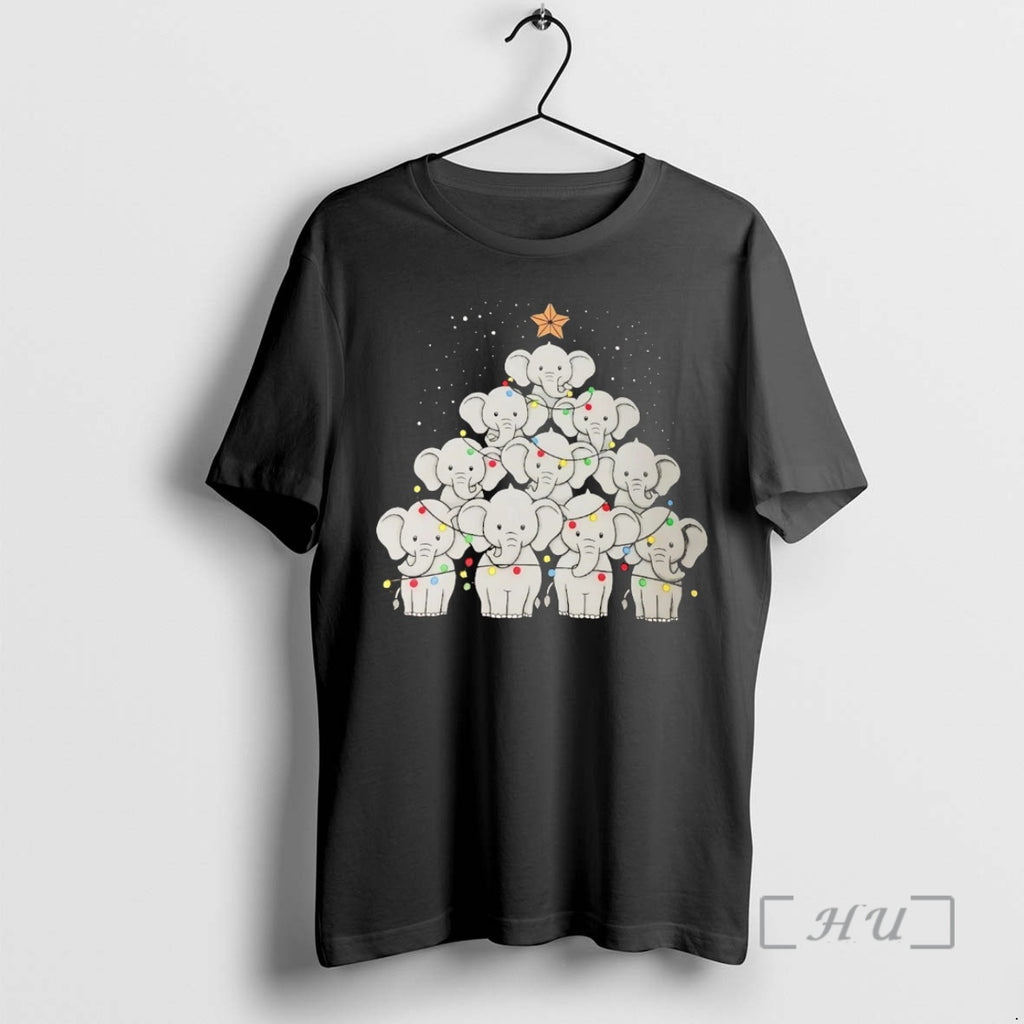 Officials Elephant Christmas Tree Shirt Hoodie Sweatshirt | PurePodTees.com