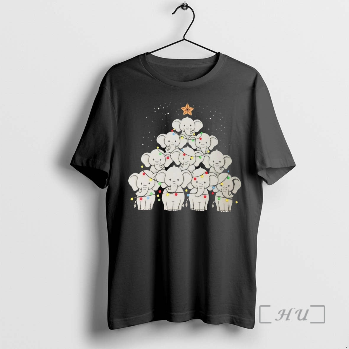 Officials Elephant Christmas Tree Shirt Hoodie Sweatshirt | PurePodTees.com