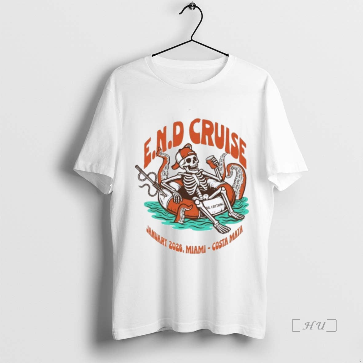 Officials Emos Not Dead January 2026 Miami Costa Maya Party Bouy Skeleton Shirt Hoodie Sweatshirt | PurePodTees.com