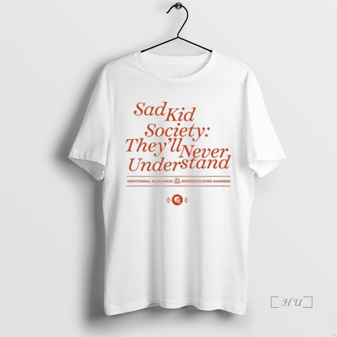 Officials Emos Not Dead Sad Kid Society Theyll Never Understand Emotional Elegance Sophisticated Sadness Premium Shirt...