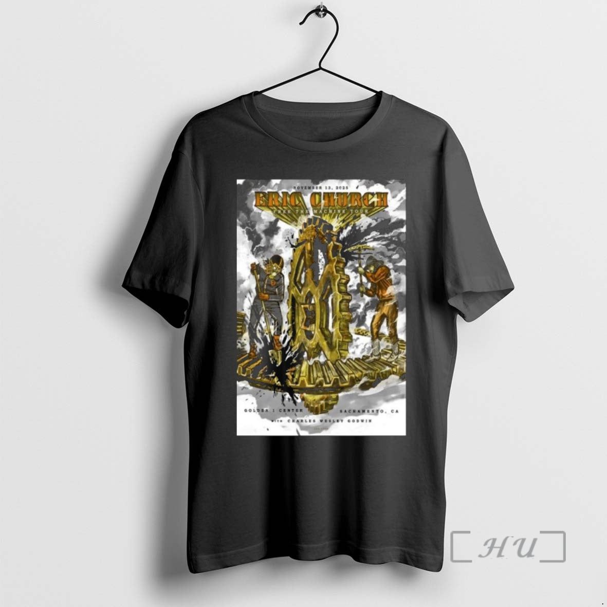 Officials Eric Church At Golden 1 Center In Sacramento Ca On Nov 13 2025 Premium Shirt Hoodie Sweatshirt | PurePodTees.com