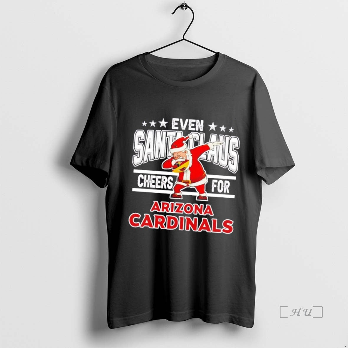 Officials Even Santa Claus Cheers For Arizona Cardinals Christmas Shirt Hoodie Sweatshirt | PurePodTees.com