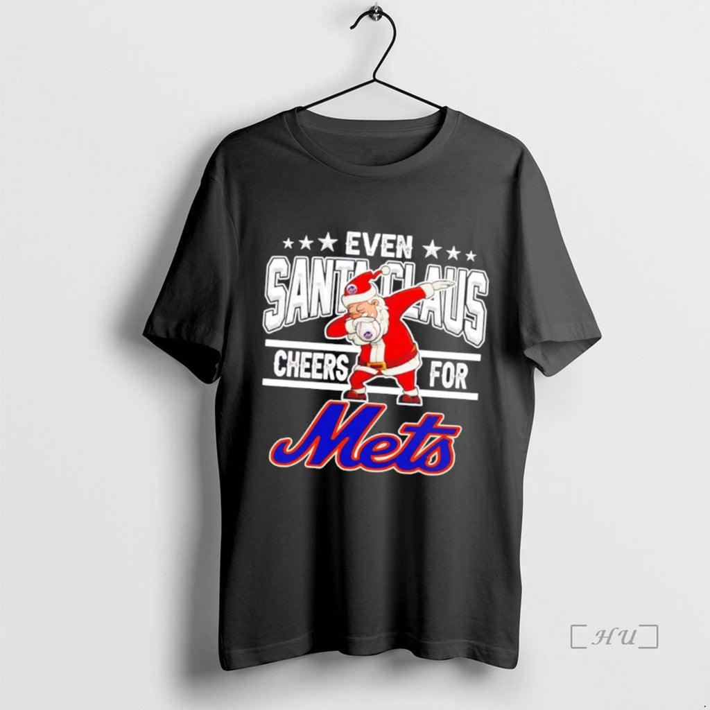 Officials Even Santa Claus Cheers For New York Mets Christmas Shirt Hoodie Sweatshirt | PurePodTees.com