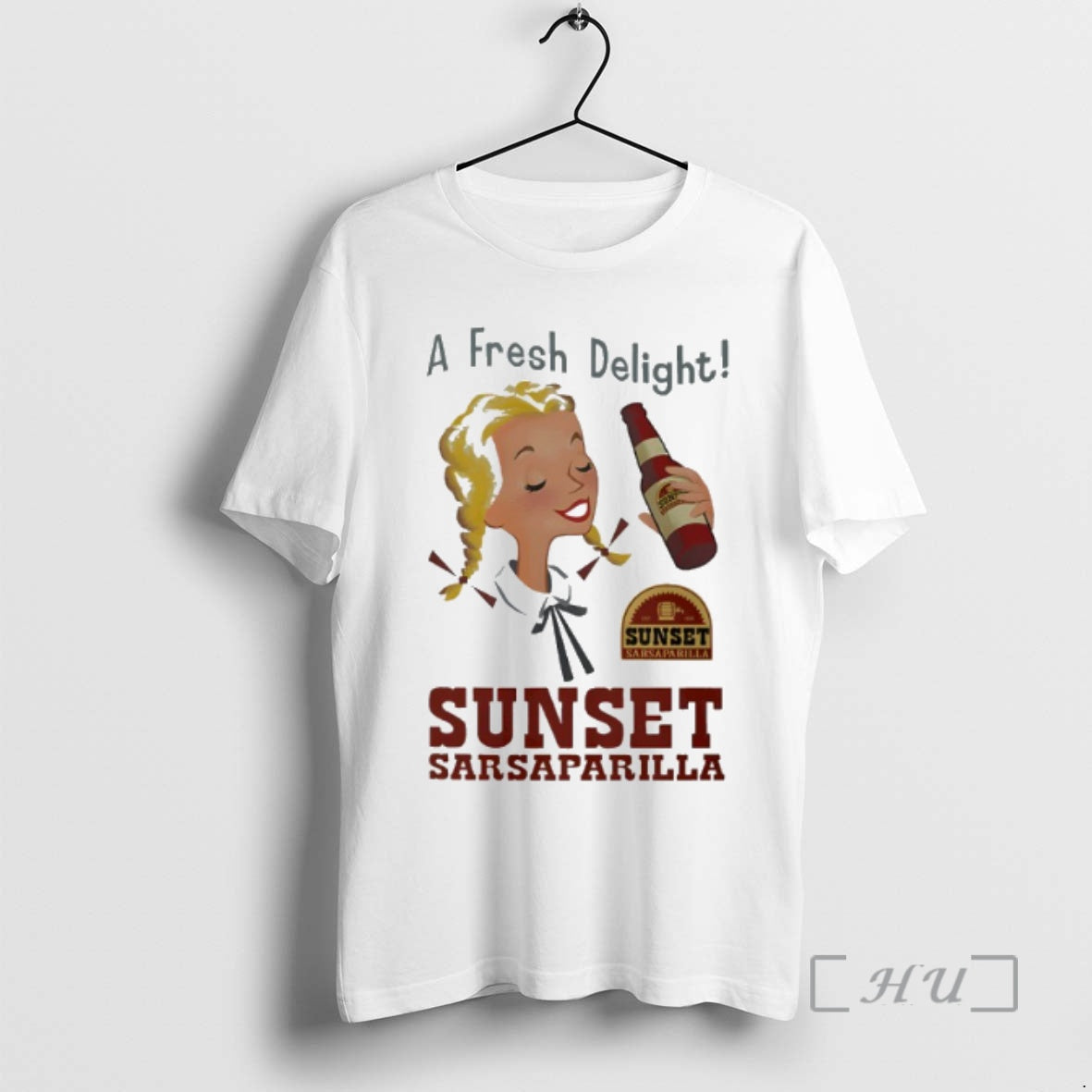 Officials Fallout A Fresh Delight Sunset Sarsaparilla Shirt Hoodie Sweatshirt | PurePodTees.com