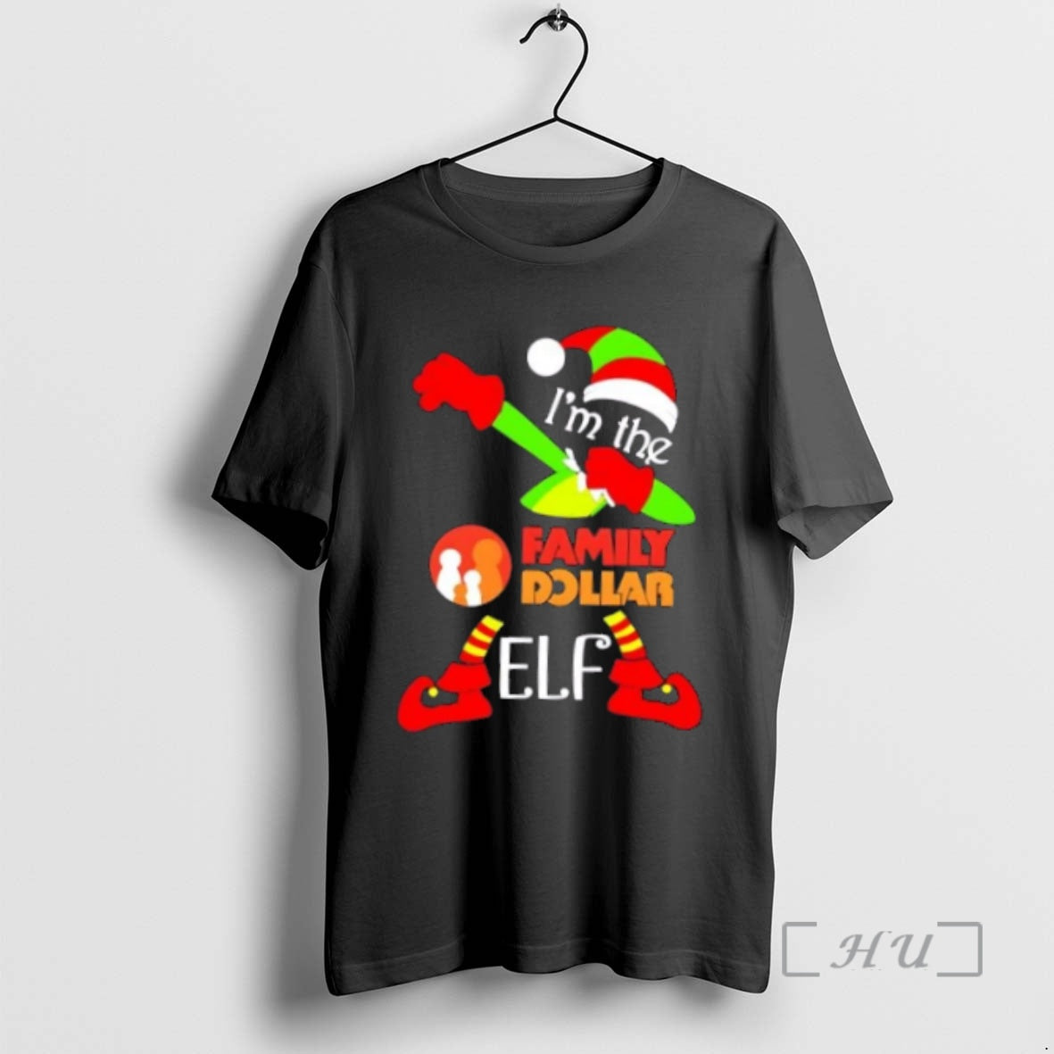 Officials Family Dollar Im The Elf Dabbing Merry Christmas Shirt Hoodie Sweatshirt | PurePodTees.com