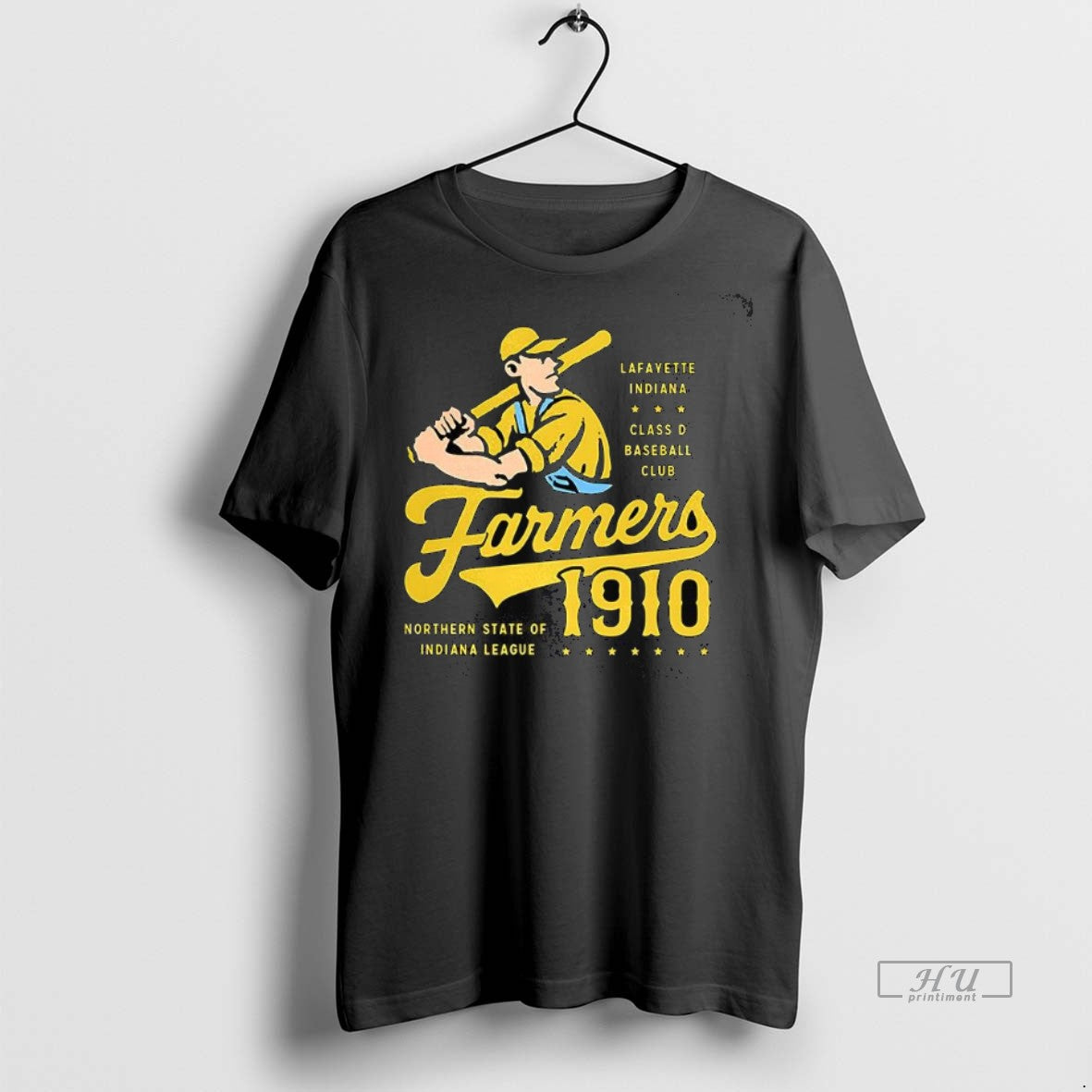 Officials Farmers Class D Basseball Cub Lafayette Indiana Est 1910 Logo Retro Premium Shirt Hoodie Sweatshirt