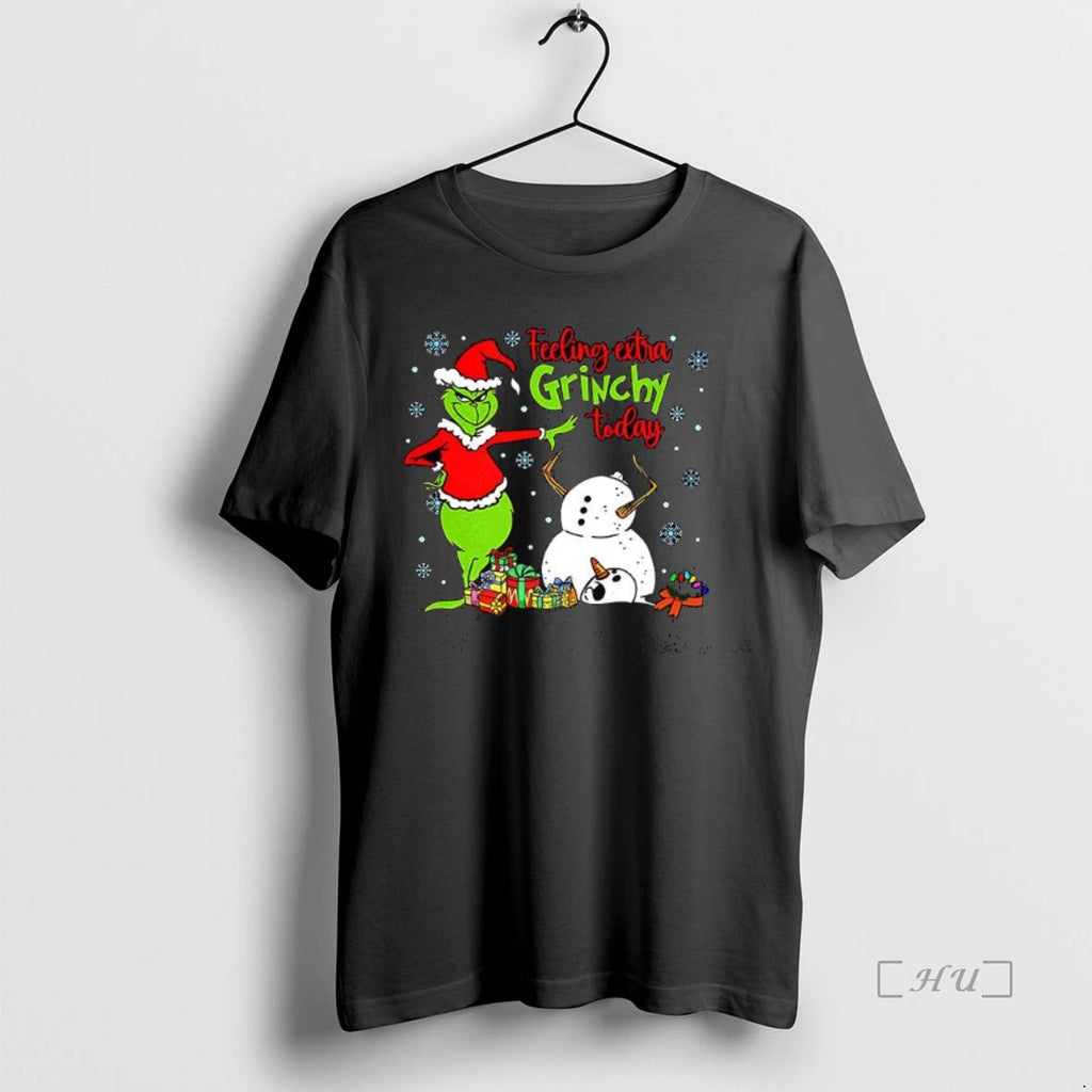 Officials Feeling Extra Grinchy Today Merry Christmas Shirt Hoodie Sweatshirt | PurePodTees.com