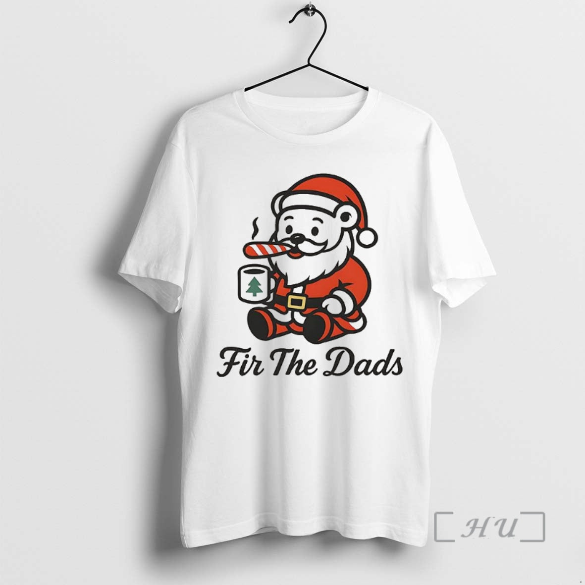 Officials Fir The Dads Santa Bear Christmas Shirt Hoodie Sweatshirt | PurePodTees.com