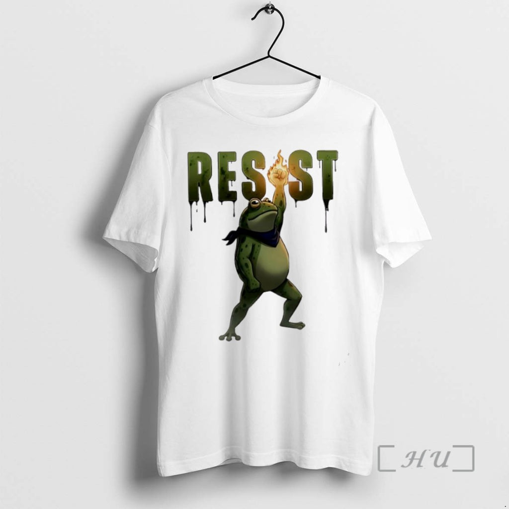 Officials Fire Fist Resist Frog Portland Protest Frog T Shirt Sweater