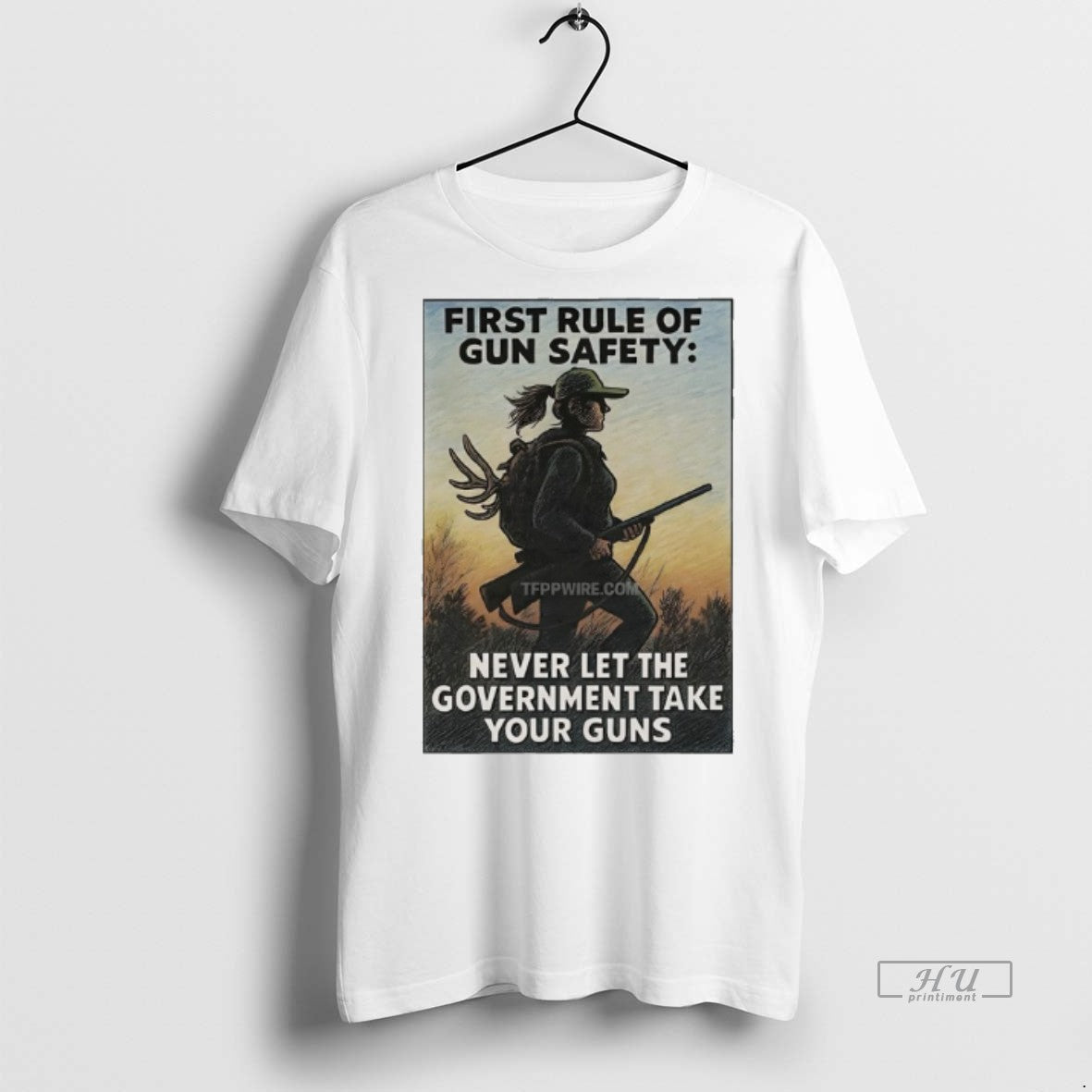 Officials First Rule Of Gun Safety Never Let The Government Take Your Guns Shirt Hoodie Sweatshirt | PurePodTees.com