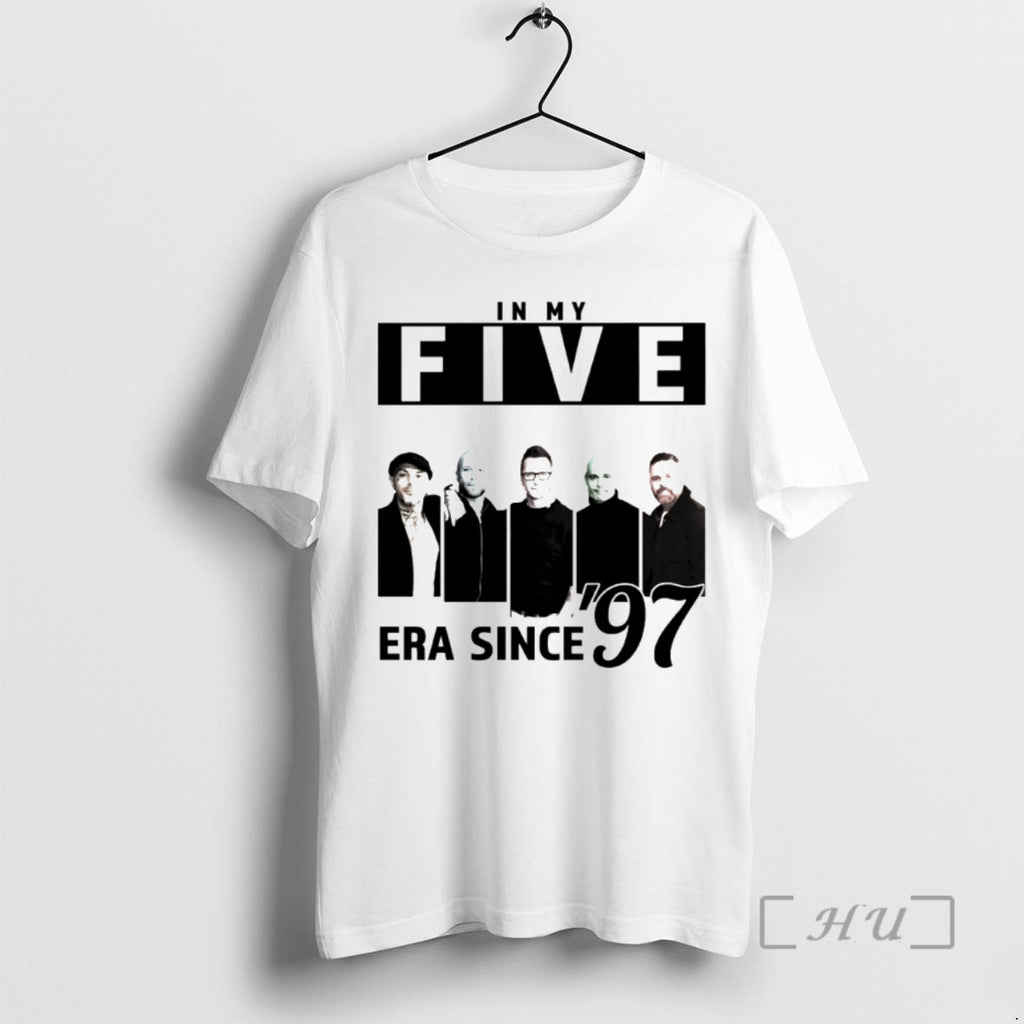 Officials Five Boyband In My Five Era Since 97 Concert Shirt Hoodie Sweatshirt | PurePodTees.com