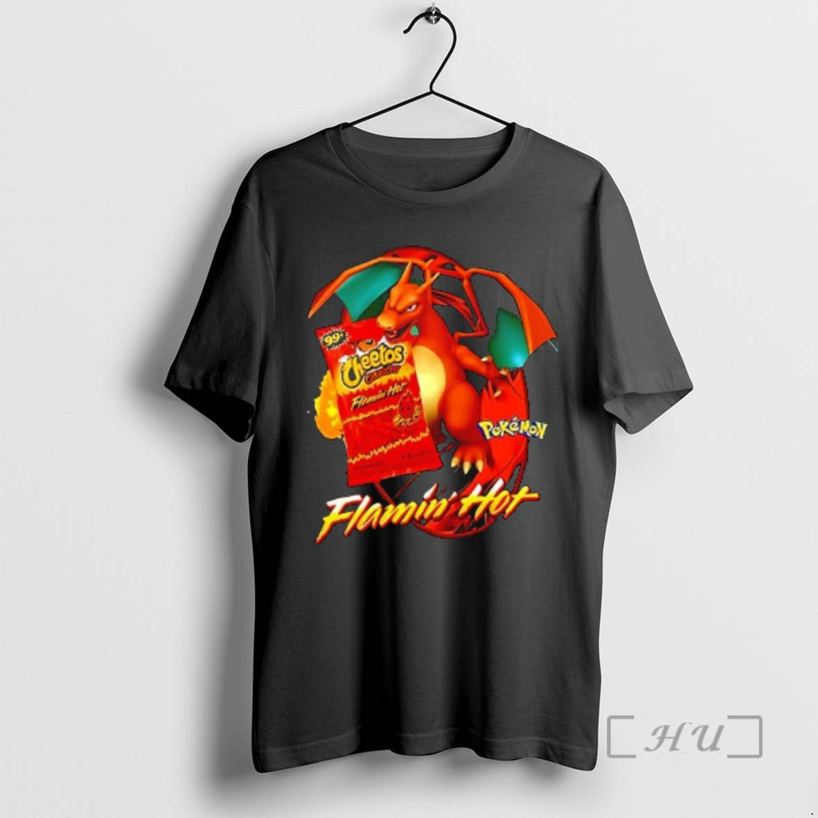 Officials Flamin Hot Cheetos Charizard Shirt Hoodie Sweatshirt | PurePodTees.com
