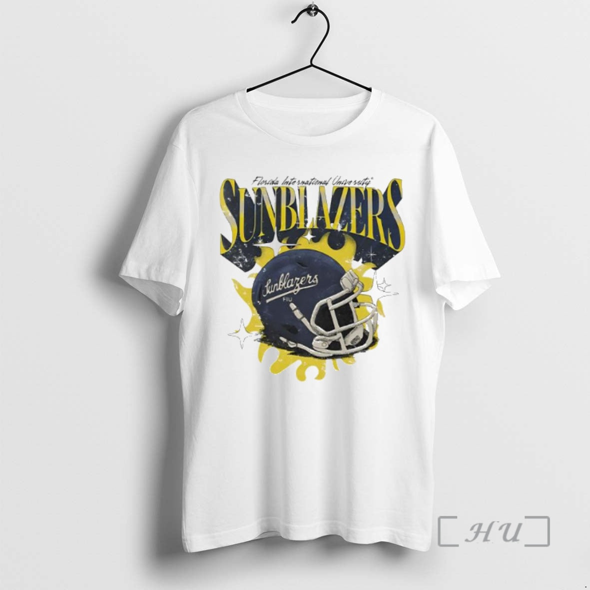 Officials Florida International University Fiu Sunblazers Helmet Shirt Hoodie Sweatshirt | PurePodTees.com