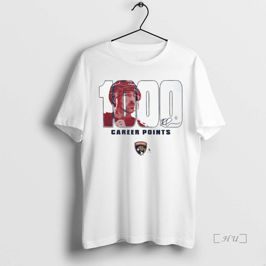 Officials Florida Panthers Brad Marchand 1000 Career Points Legacy Shirt Hoodie Sweatshirt | PurePodTees.com