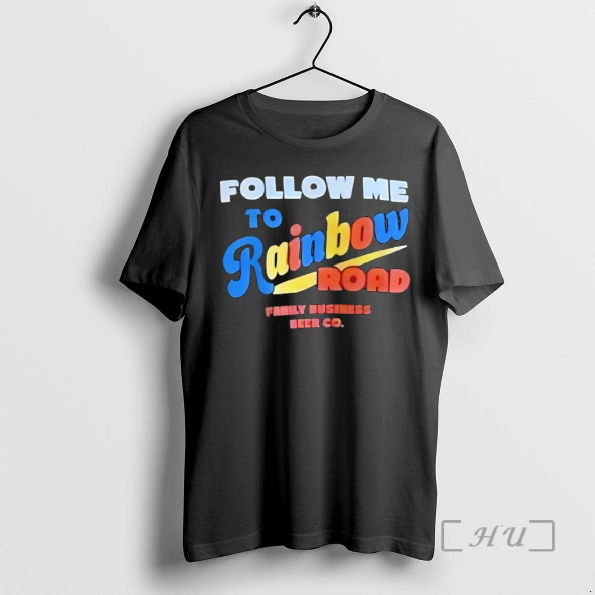 Officials Follow Me To Rainbow Road Family Business Beer Shirt Hoodie Sweatshirt | PurePodTees.com