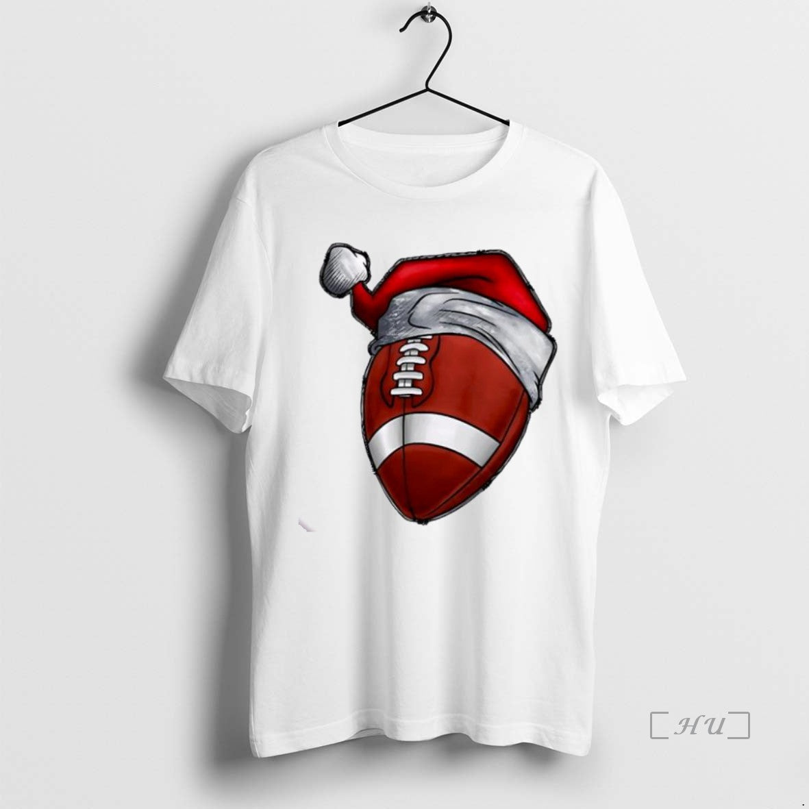 Officials Football Christmas Hat Santa Ornaments White Shirt Hoodie Sweatshirt | PurePodTees.com