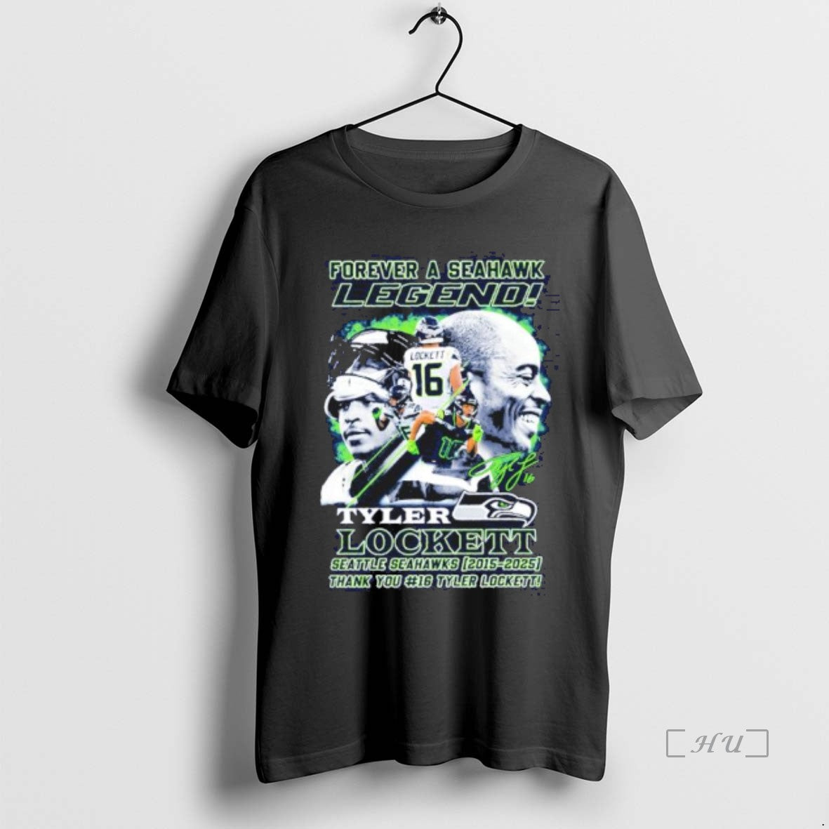 Officials Forever A Seahawks Legend Tyler Lockett 2015 2025 Shirt Hoodie Sweatshirt | PurePodTees.com