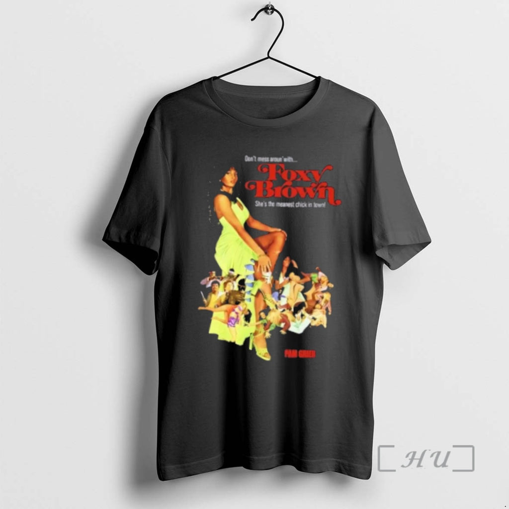 Officials Foxy Brown 1974 Pam Grier Antonio Fargas Shirt Hoodie Sweatshirt | PurePodTees.com