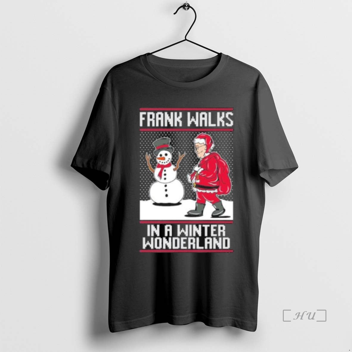 Officials Frank Walks In A Winter Wonderland Chrsitmas Shirt Hoodie Sweatshirt | PurePodTees.com