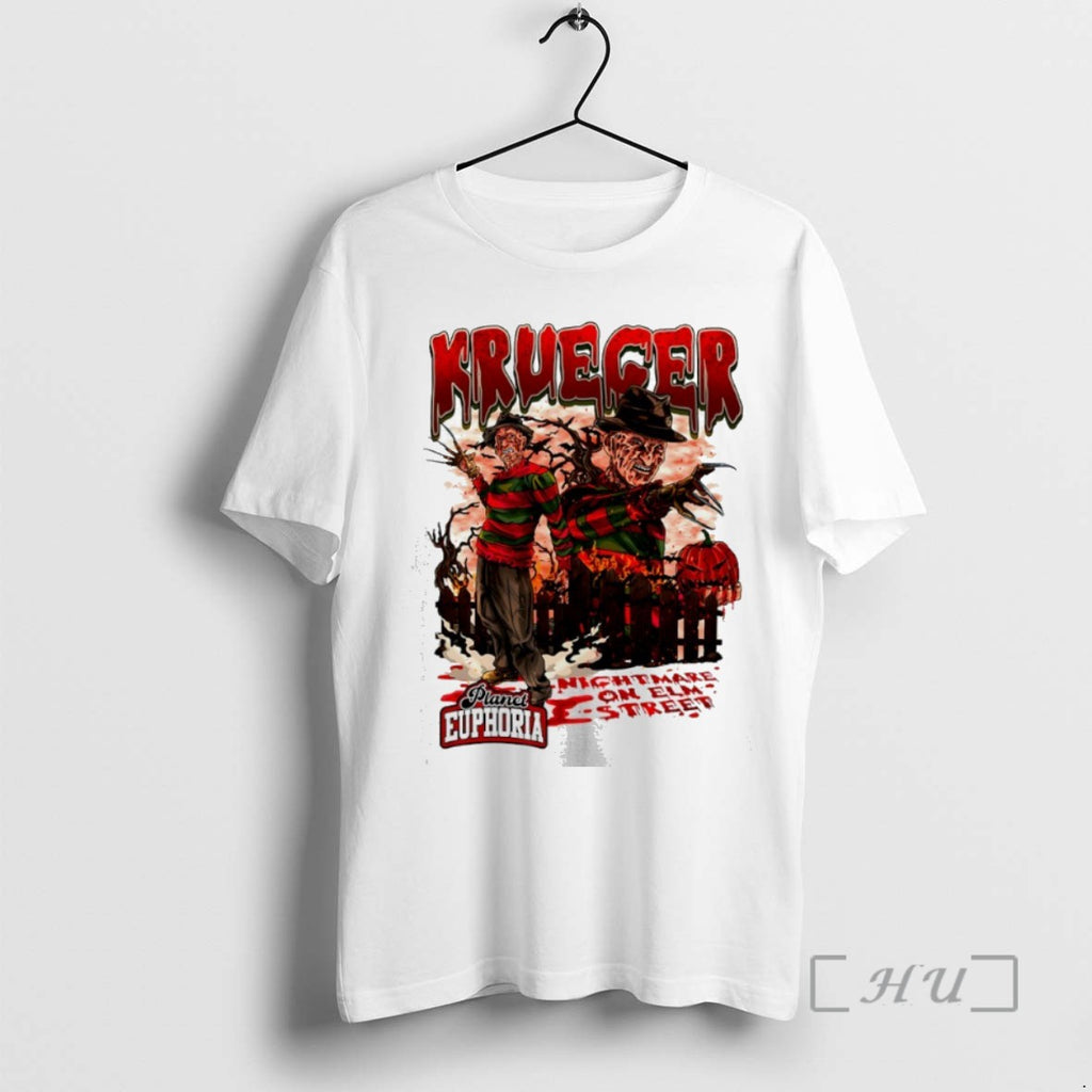 Officials Freddy Krueger Nightmare On Elm Street Halloween Comic T Shirt Sweater