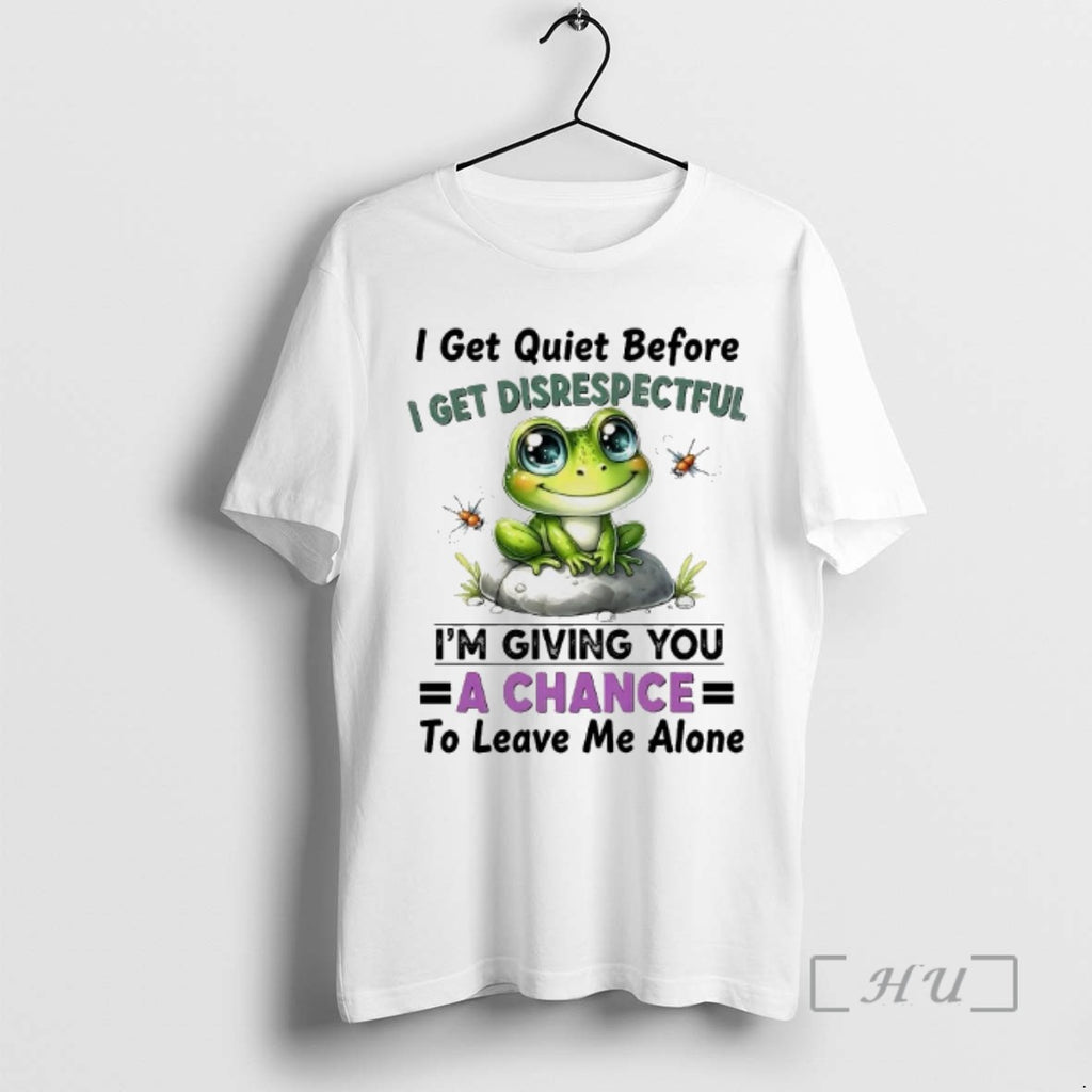 Officials Frog I Get Quiet Before I Get Disrespectful Im Giving You A Chance
