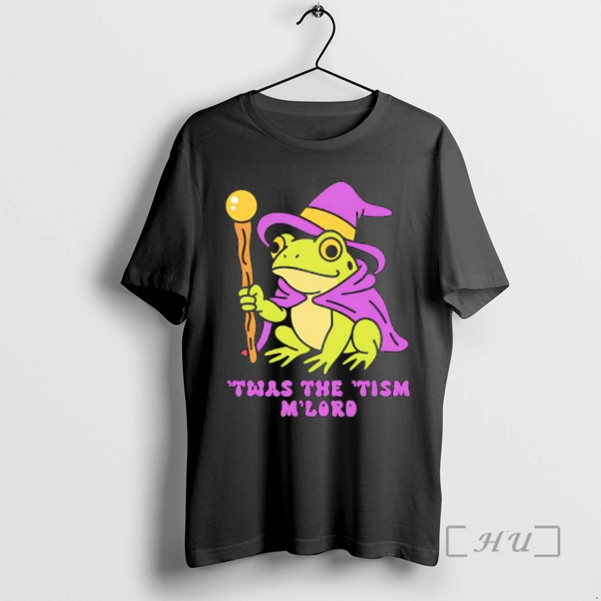Officials Frog Wizard Twas The Tism Shirt Hoodie Sweatshirt | PurePodTees.com