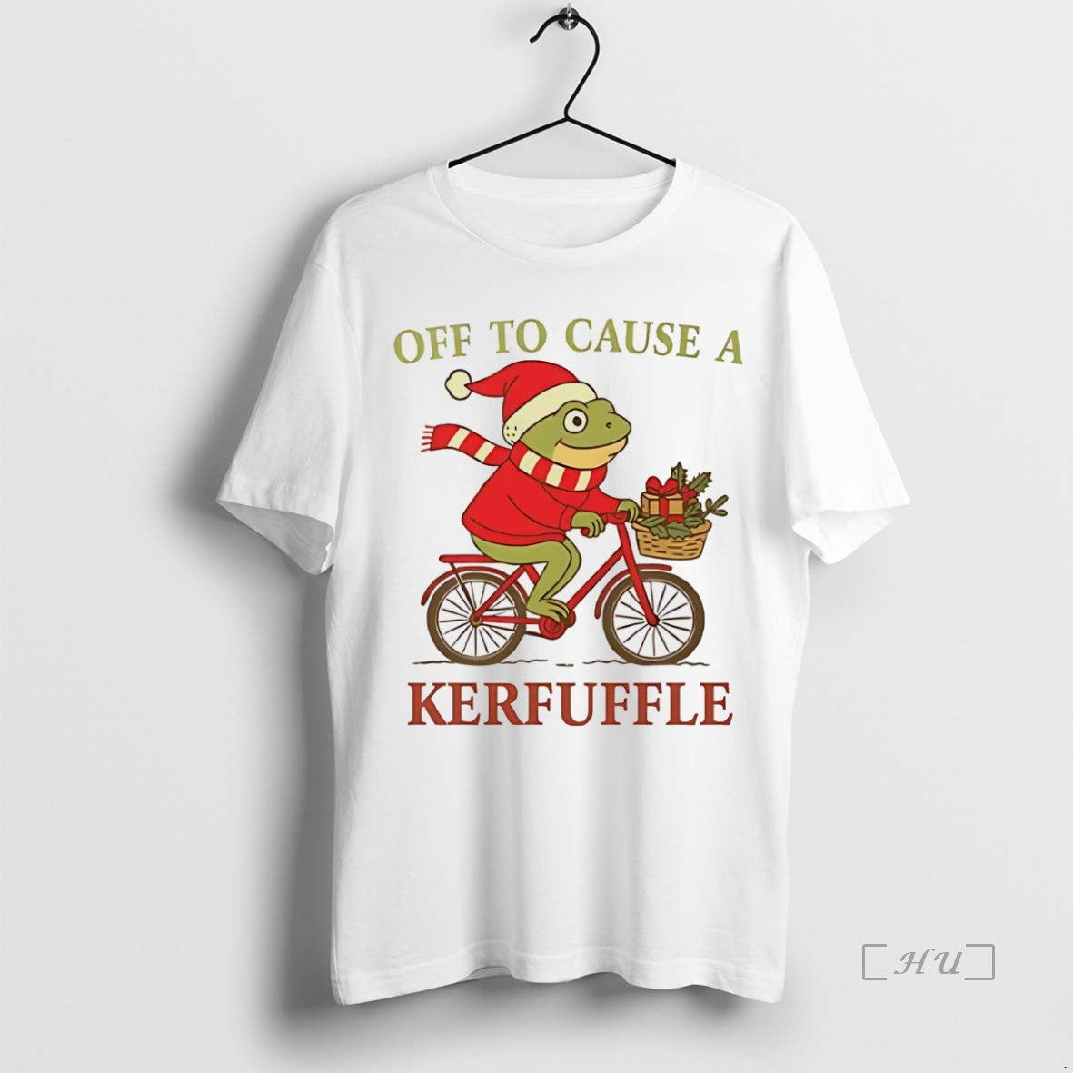 Officials Frog Off To Cause A Kerfuffle Christmas White Shirt Hoodie Sweatshirt | PurePodTees.com