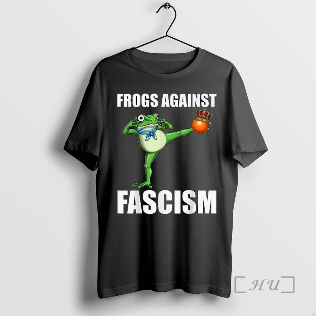 Officials Frogs Against Fascism No Kings In Portland Frog Protest T Shirt Sweater