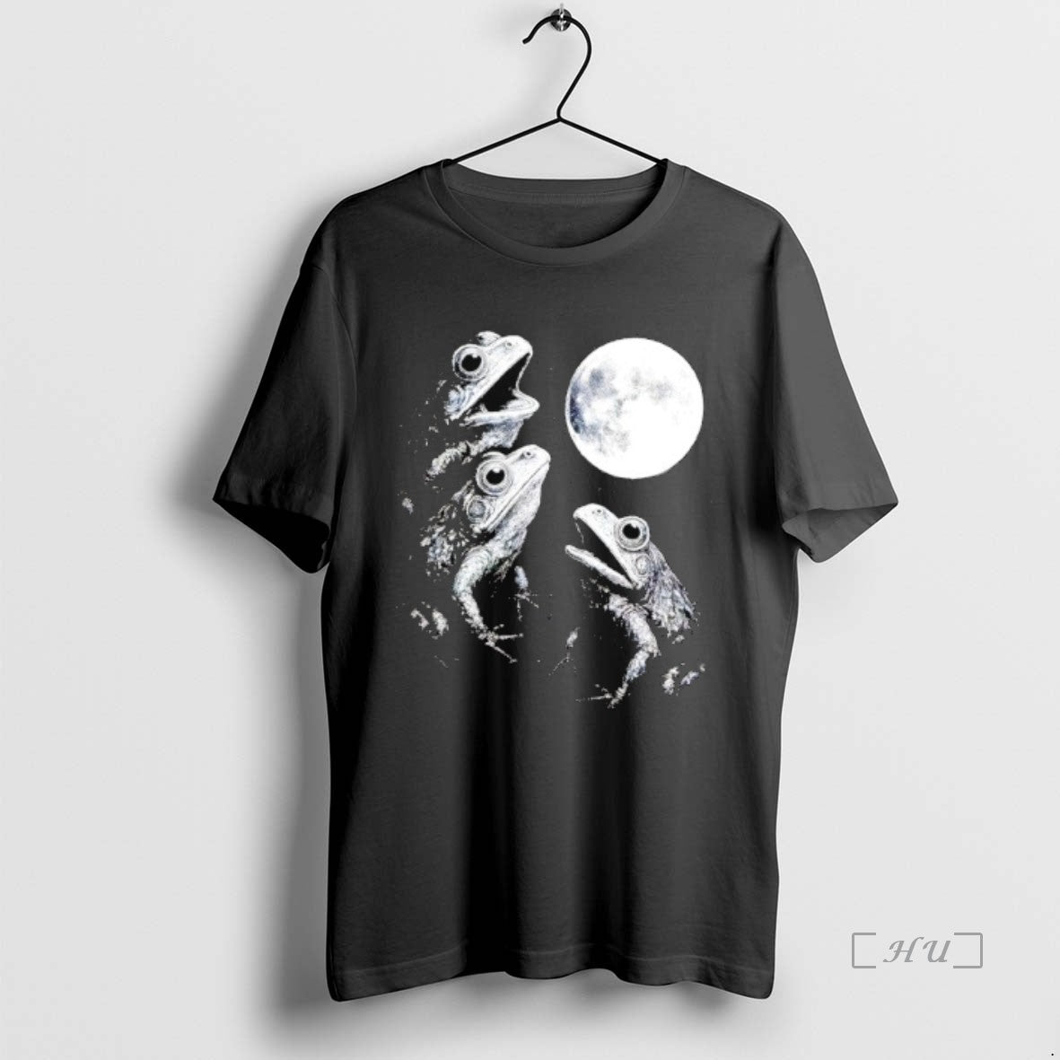 Officials Frogs Howling To Moon Shirt Hoodie Sweatshirt | PurePodTees.com