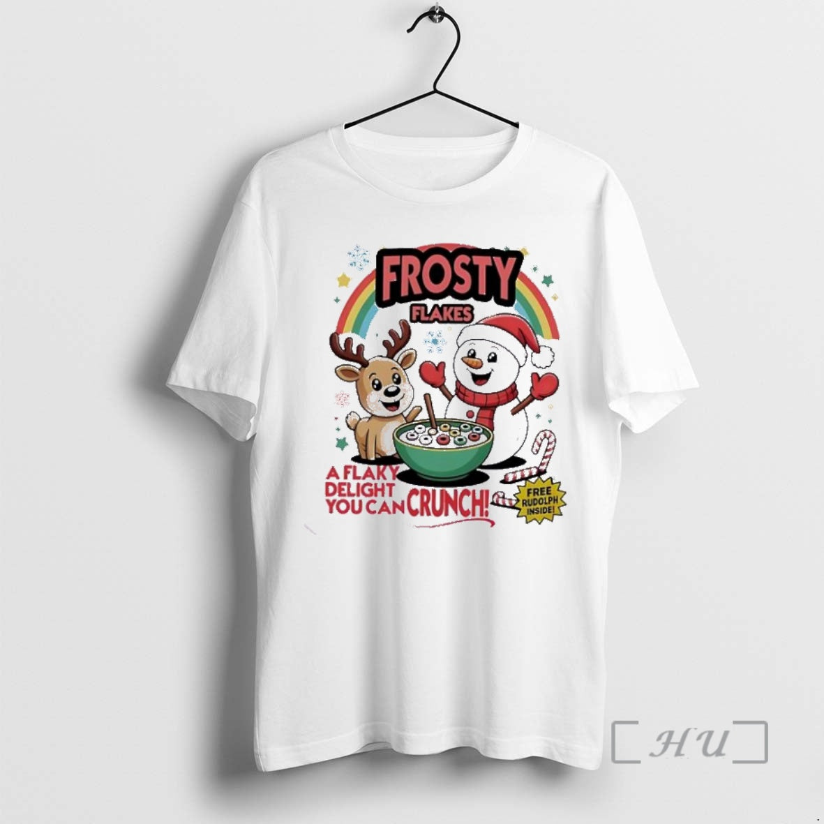 Officials Frosty The Snowman Ceramic Personalized Ornaments White Shirt Hoodie Sweatshirt | PurePodTees.com