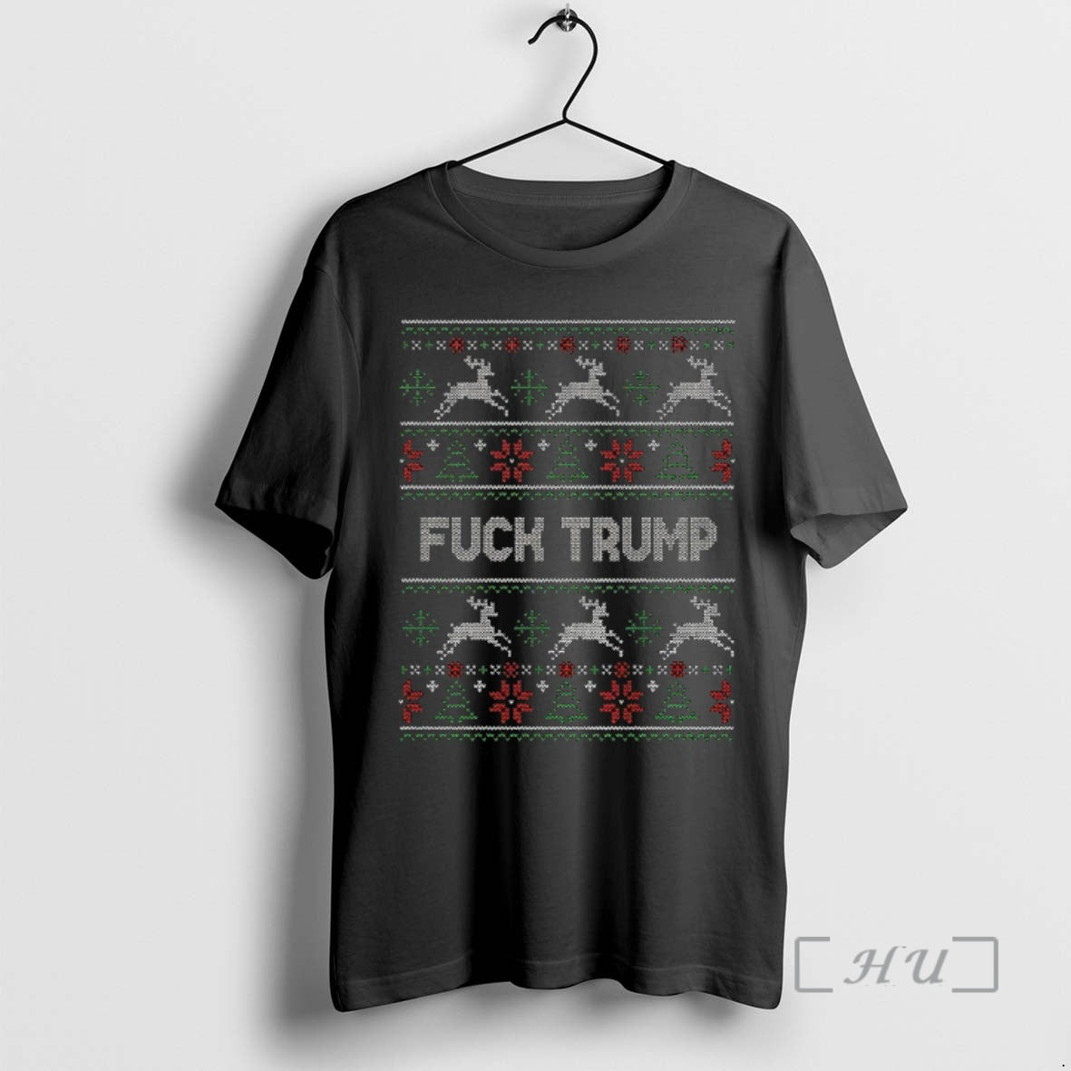 Officials Fuck Trump Anti Trump Ugly Christmas Shirt Hoodie Sweatshirt | PurePodTees.com