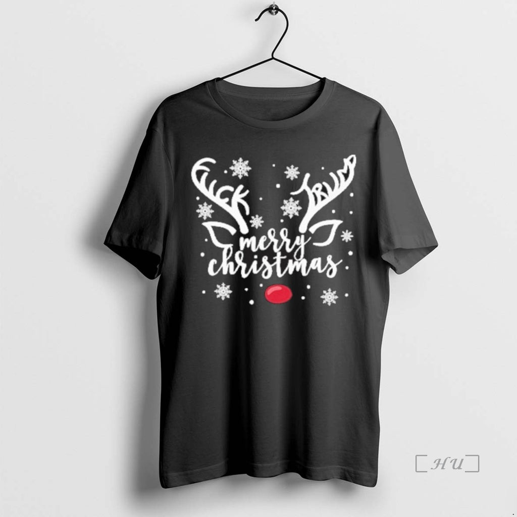 Officials Fuck Trump Merry Christmas Shirt Hoodie Sweatshirt | PurePodTees.com