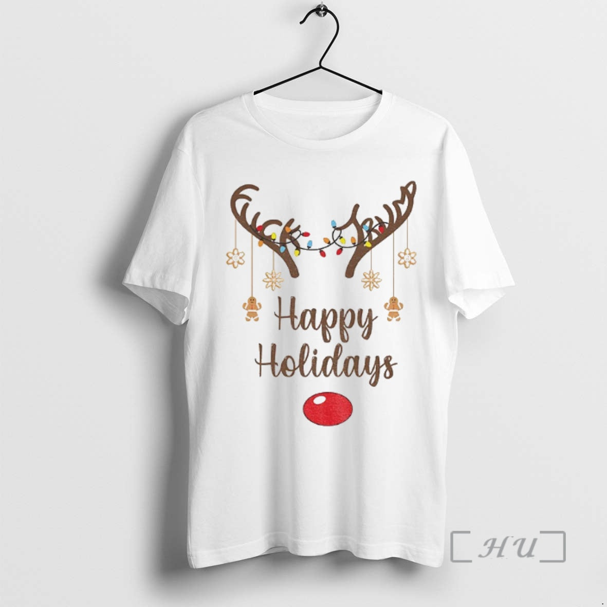 Officials Fuck Trump Reindeer Happy Holidays Anti Trump Christmas Shirt Hoodie Sweatshirt | PurePodTees.com