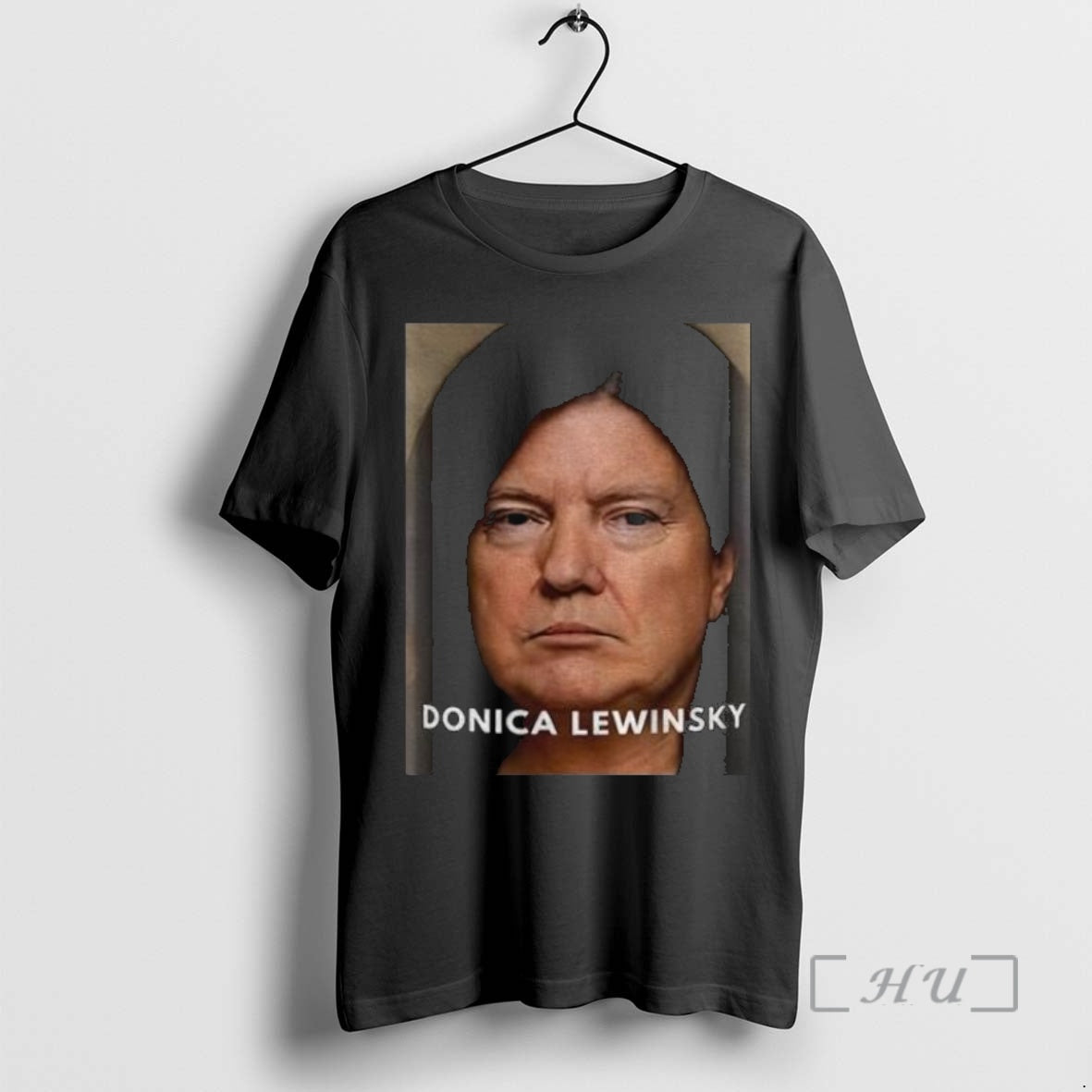 Officials Funny Meme Donica Lewinsky Vintage Portrait Photo Anti Trump Circle Black Premium T Shirts Hoodie Sweatshirt