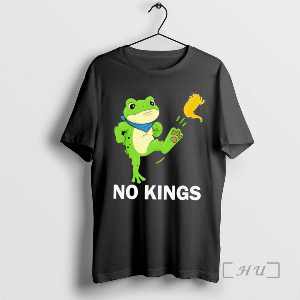 Officials Funny No Kings Portland Frog Protest Resist T Shirt Sweater