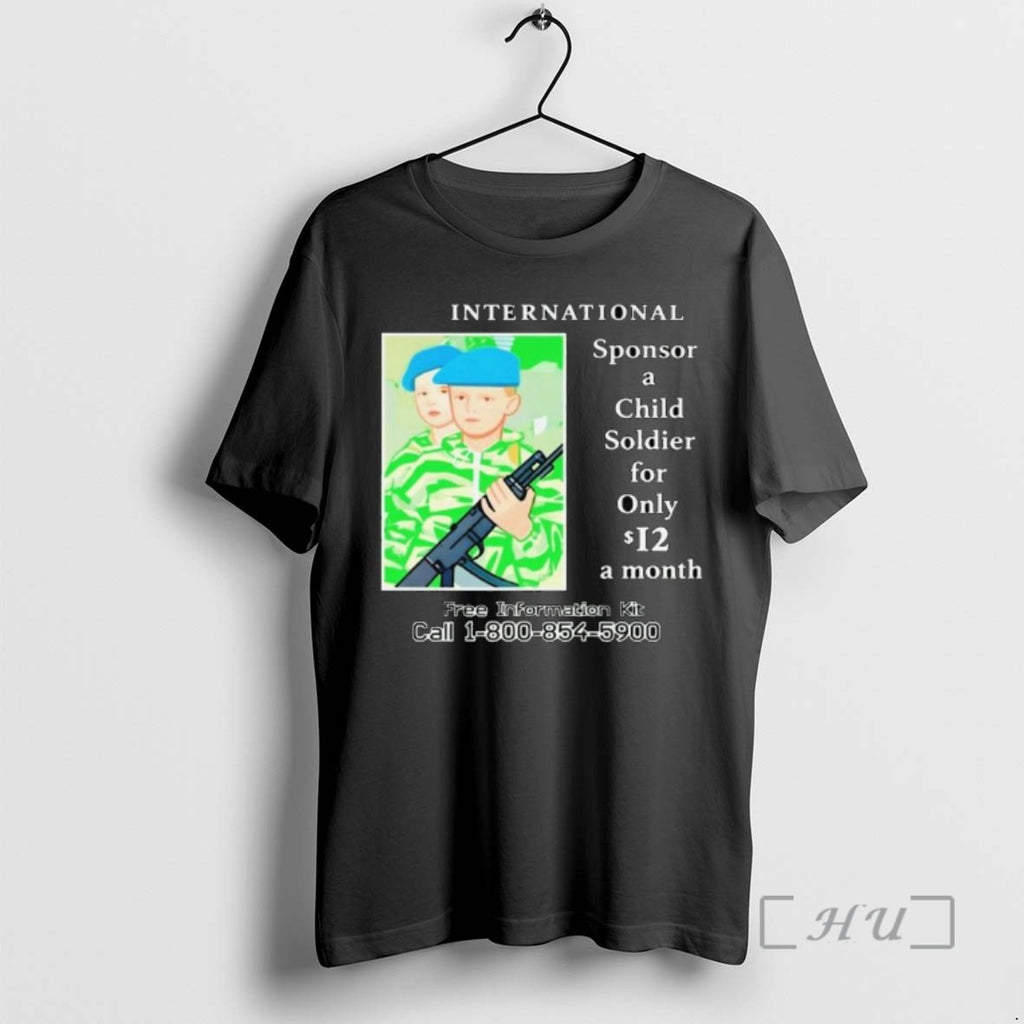 Officials G59 Sponsor A Child Soldier Long Sleve T Shirt Sweater