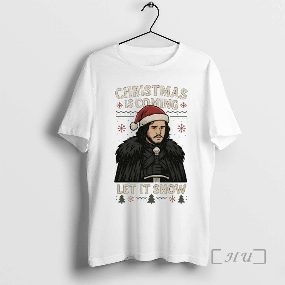 Officials Game Of Thrones Christmas Is Coming Let It Snow Shirt Hoodie Sweatshirt | PurePodTees.com