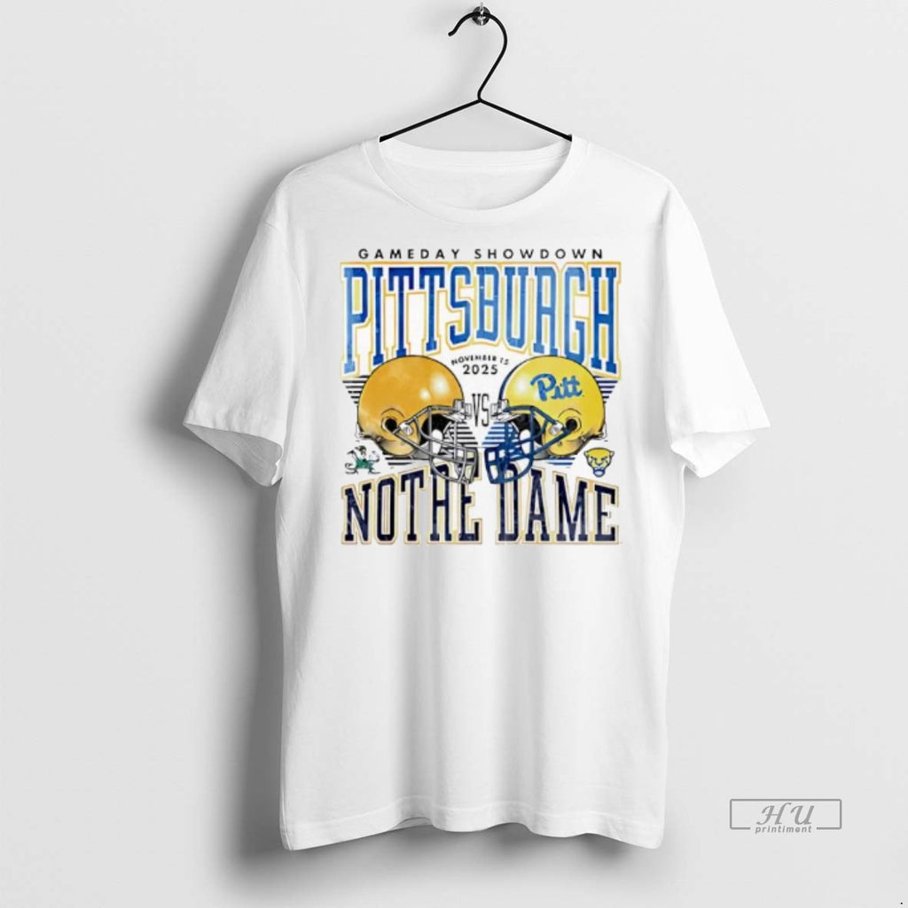 Officials Gameday Showdown Pitt Panthers Football Vs Notre Dame Fighting Irish November 15th 2025 Premium Shirt Hoodie...
