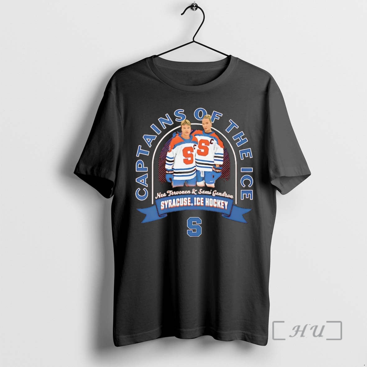 Officials Gendron Captains Of The Ice Hockey Nea Tervonen And Sami Syracuse Orange Christmas Premium Shirt Hoodie Sweatshirt