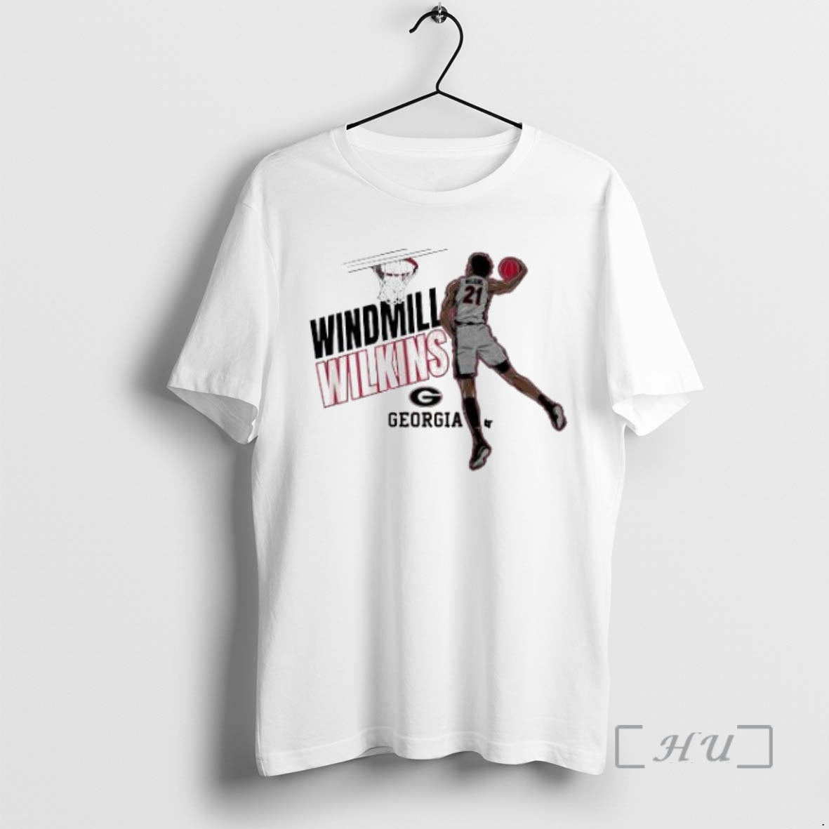 Officials Georgia Basketball Windmill Jake Wilkins 2025 Shirt Hoodie Sweatshirt | PurePodTees.com