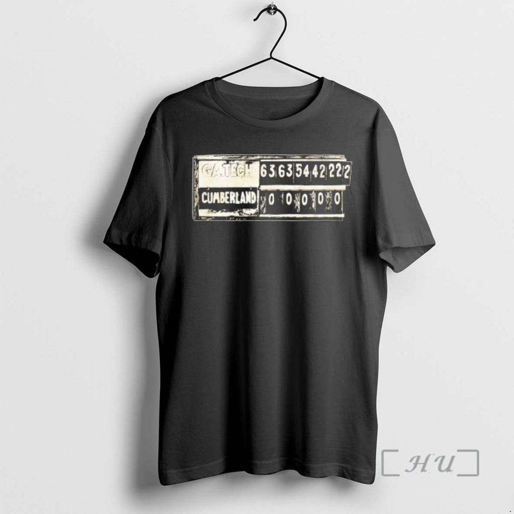 Officials Georgia Tech Yellow Jackets Score Vs Cumberland Shirt Hoodie Sweatshirt | PurePodTees.com