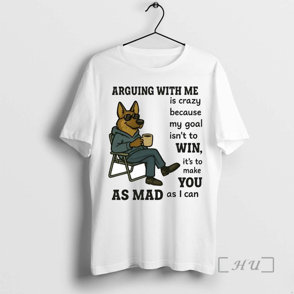 Officials German Shepherd Arguing With Me Is Crazy Because My Goal Isnt To Win