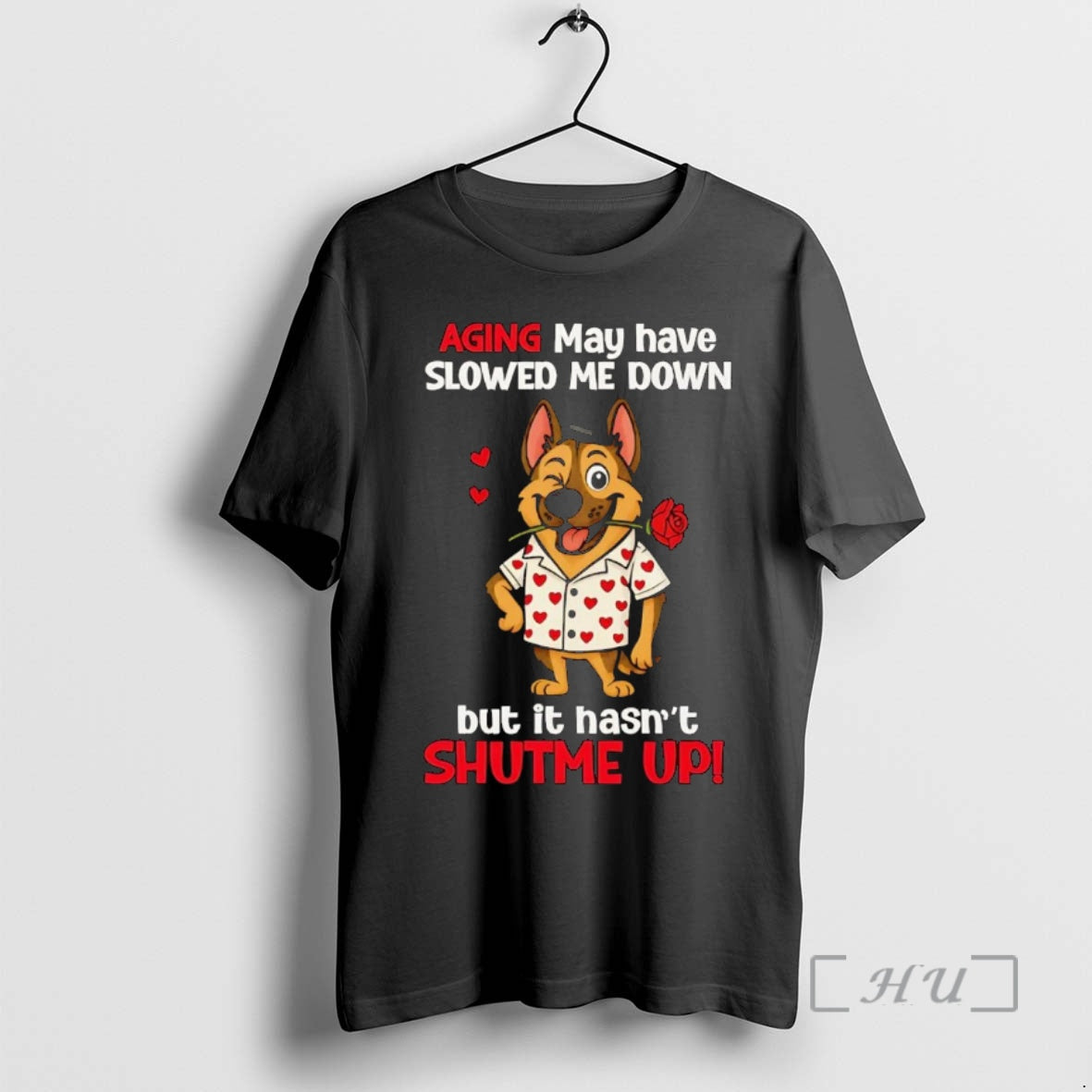 Officials German Shepherd Aging May Have Slowed Me Down Shut Me Up Premium T Shirts Hoodie Sweatshirt | PurePodTees.com