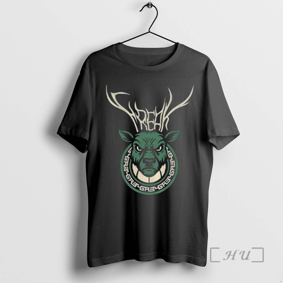 Officials Giannis Antetokounmpo Milwaukee Bucks Deer Freak Logo Shirt Hoodie Sweatshirt | PurePodTees.com